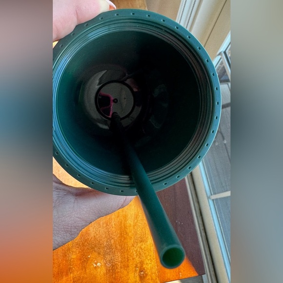 Starbucks studded Forest Green matte 24oz Tumbler - Picture 4 of 5